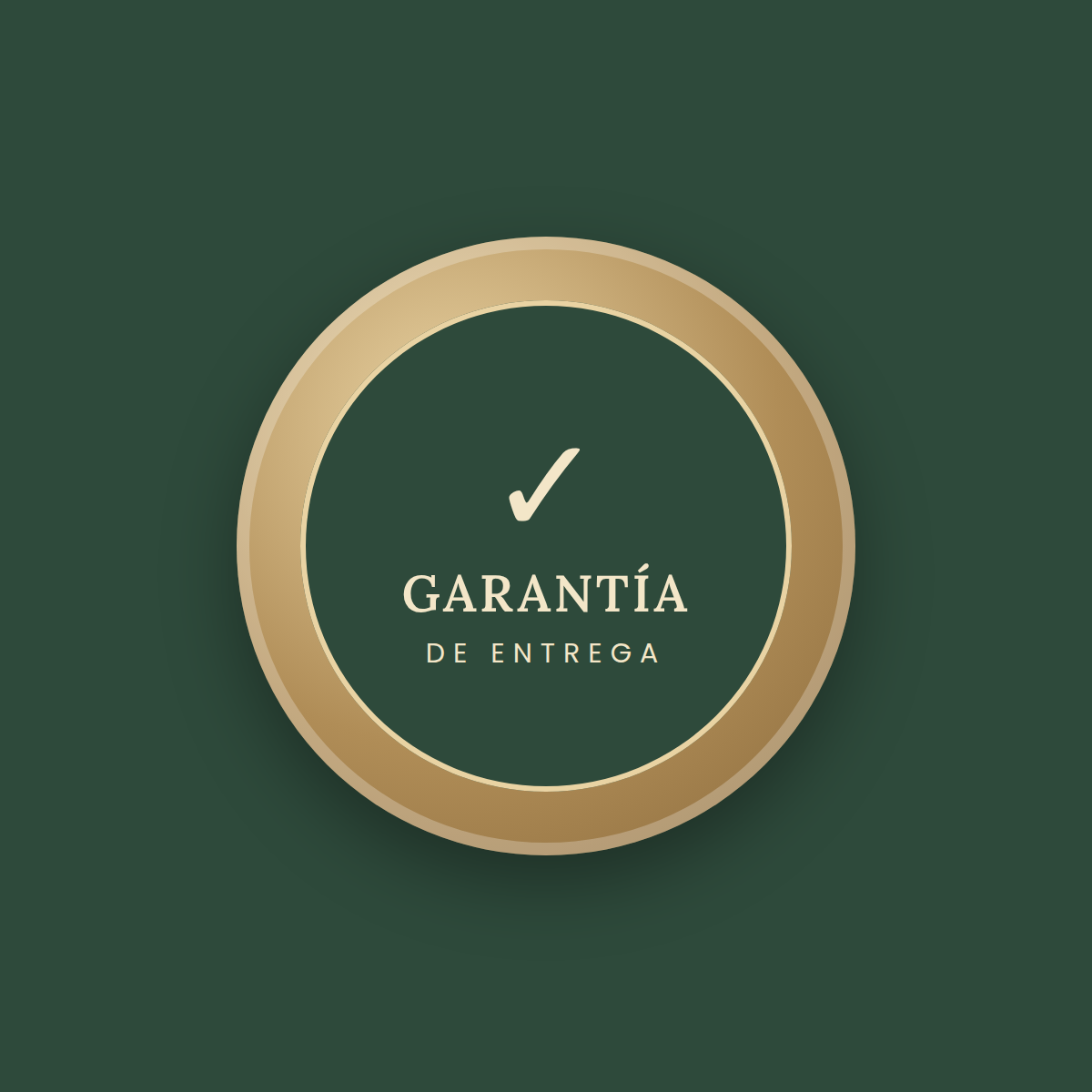 Sello de garantía de entrega